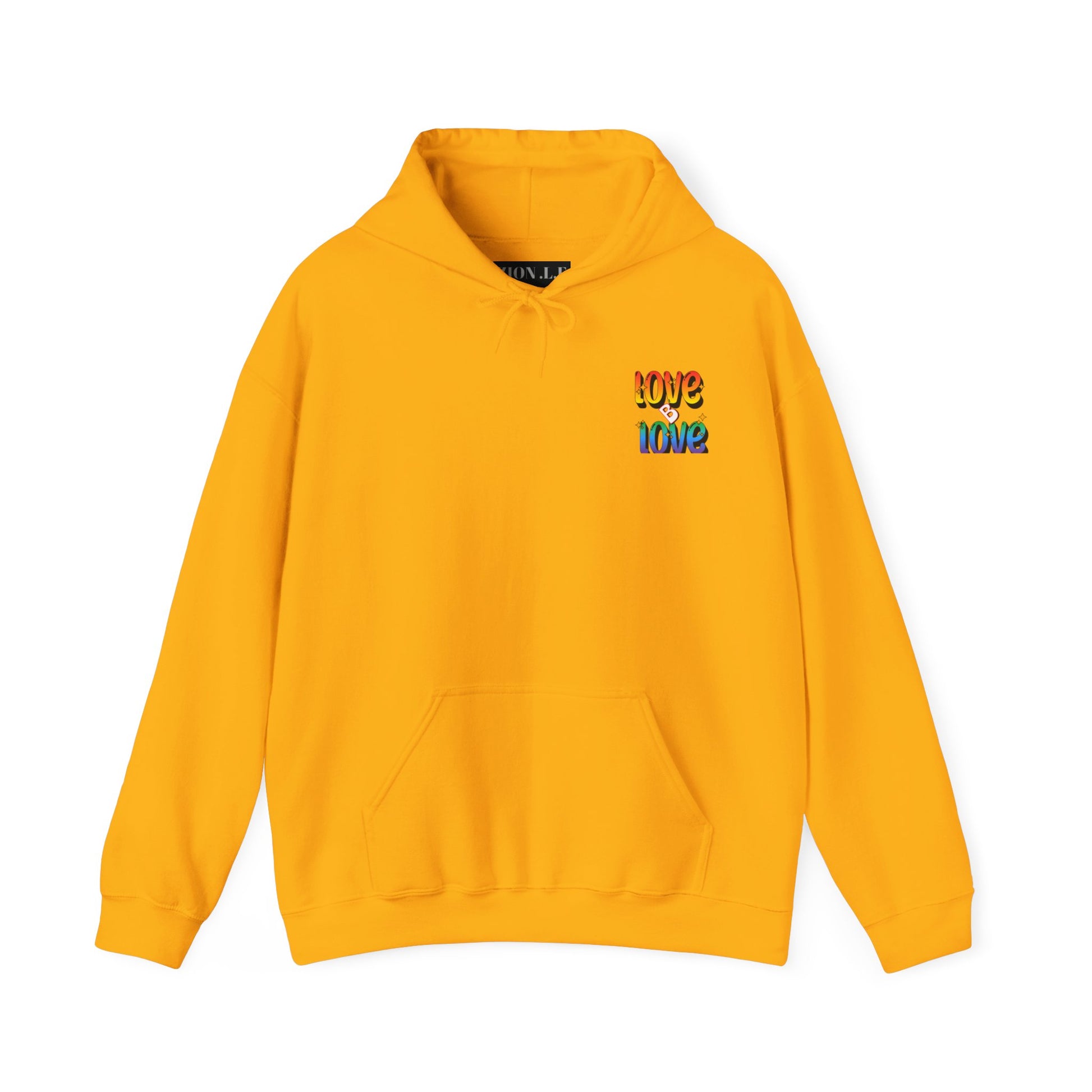 Love B Love  Vibrant colourful Unisex Heavy Hoodies sweatshirt - Zion Legend Fashions