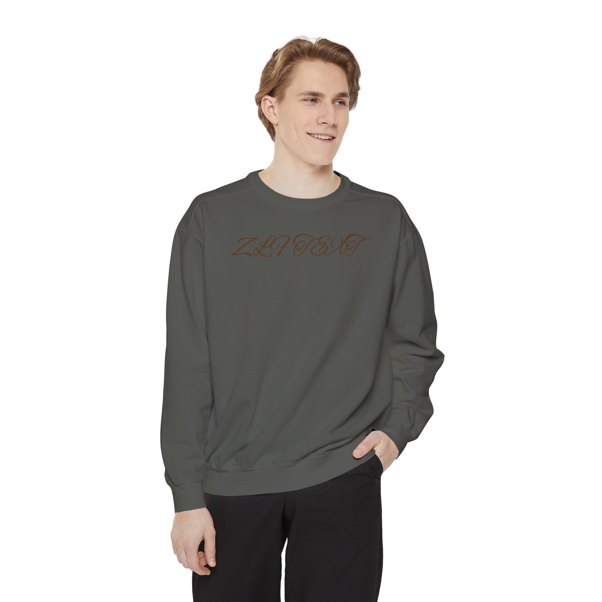 Scroll Unisex Garment-Dyed Sweatshirt - Zion Legend Fashions
