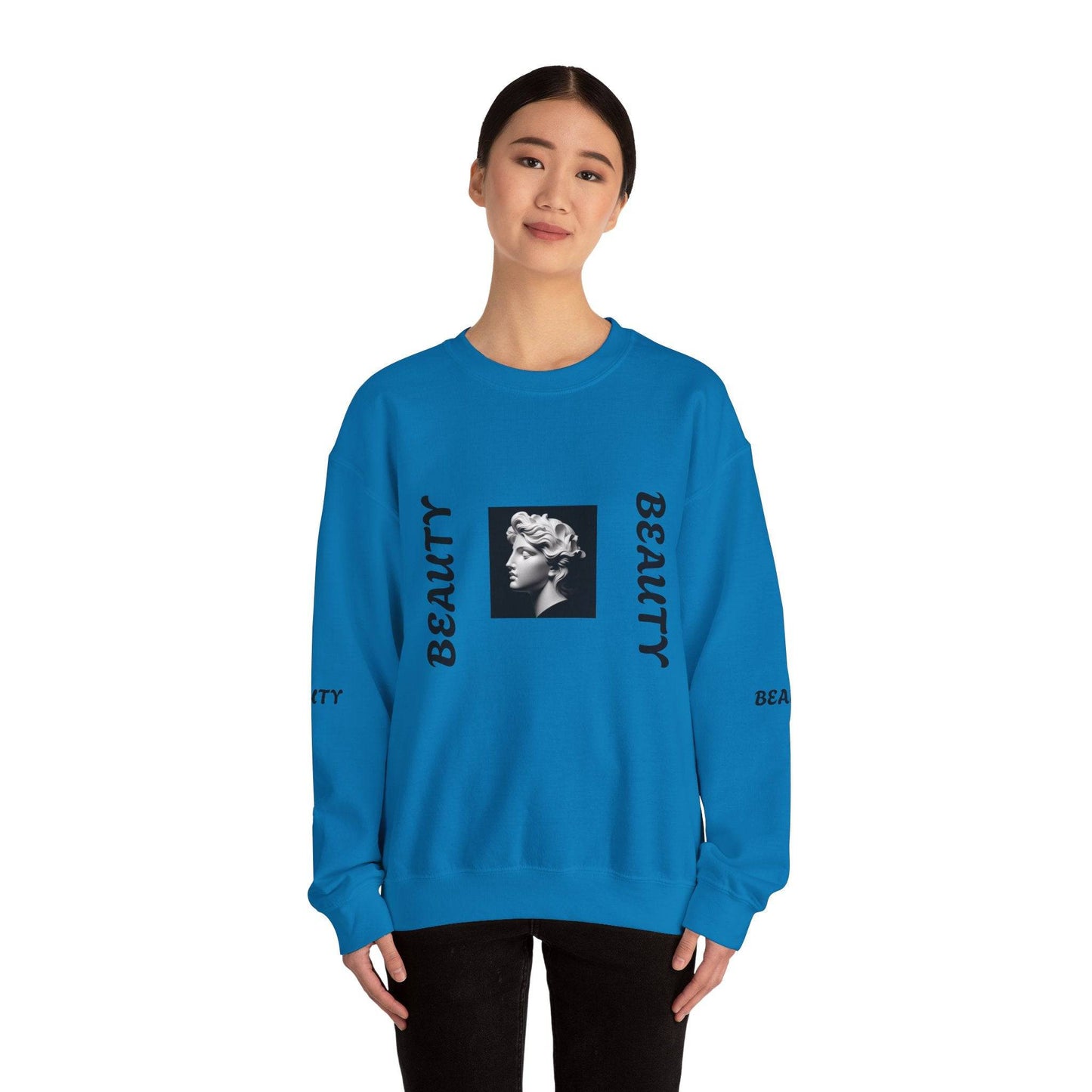 Beauty Unisex Heavy Blend™ Crewneck Sweatshirt - Zion Legend Fashions