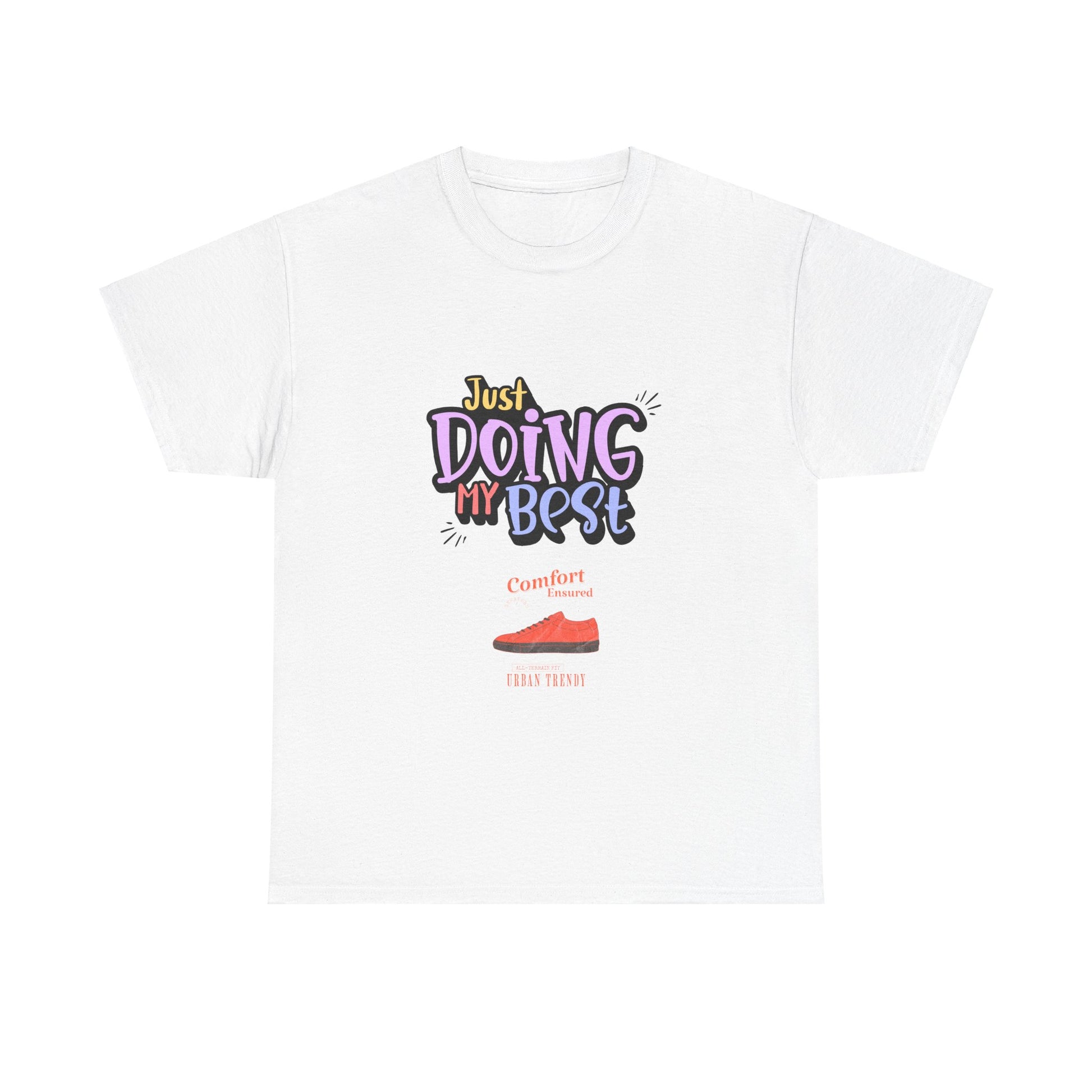 Just doing my best T-shirts Unisex Heavy Cotton Tee - Zion Legend Fashions
