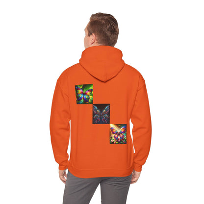 Butterflies Unisex Heavy Blend™ Hooded Sweatshirt - Zion Legend Fashions