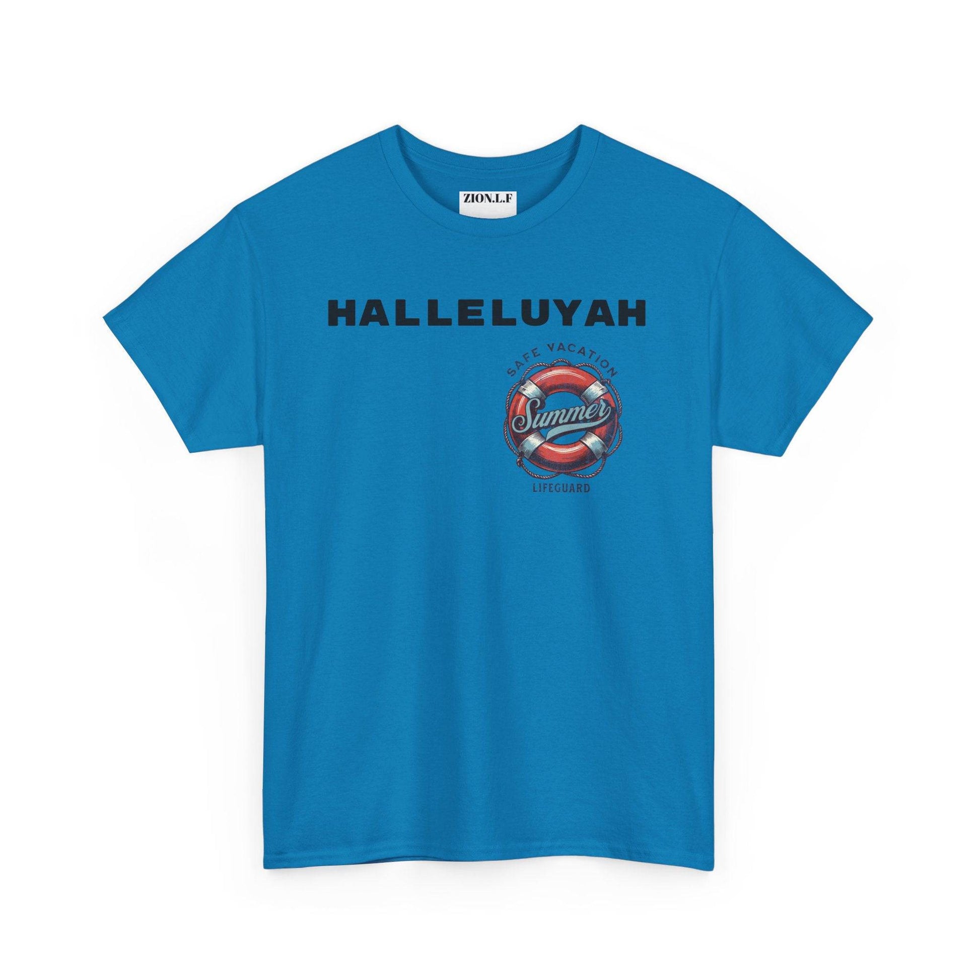 Halleluyah Safe Vacation  Unisex Heavy Cotton Tee Shirt - Zion Legend Fashions