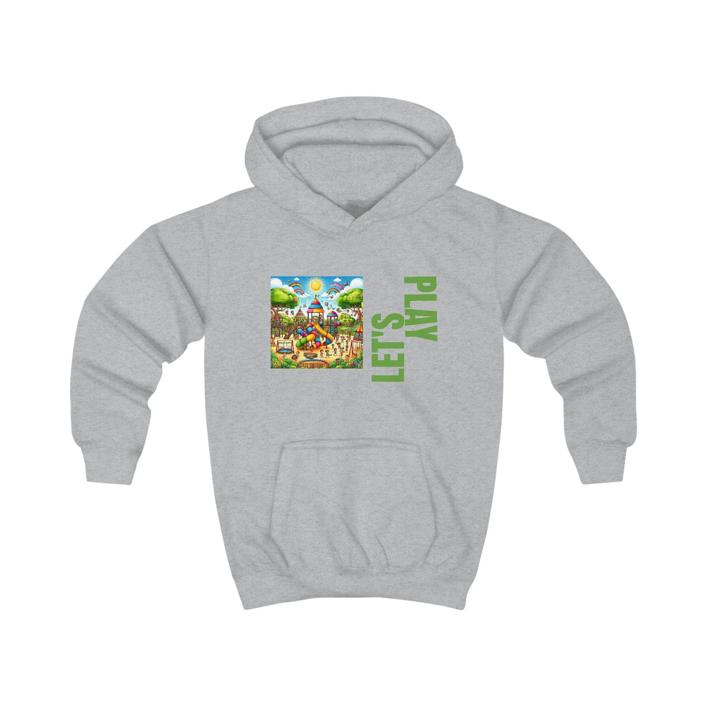 Let's Play Kids Hoodie  -  UK and Europe Only - Zion Legend Fashions
