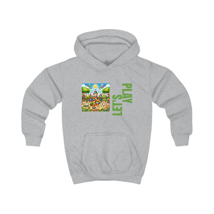 Let's Play Kids Hoodie  -  UK and Europe Only - Zion Legend Fashions