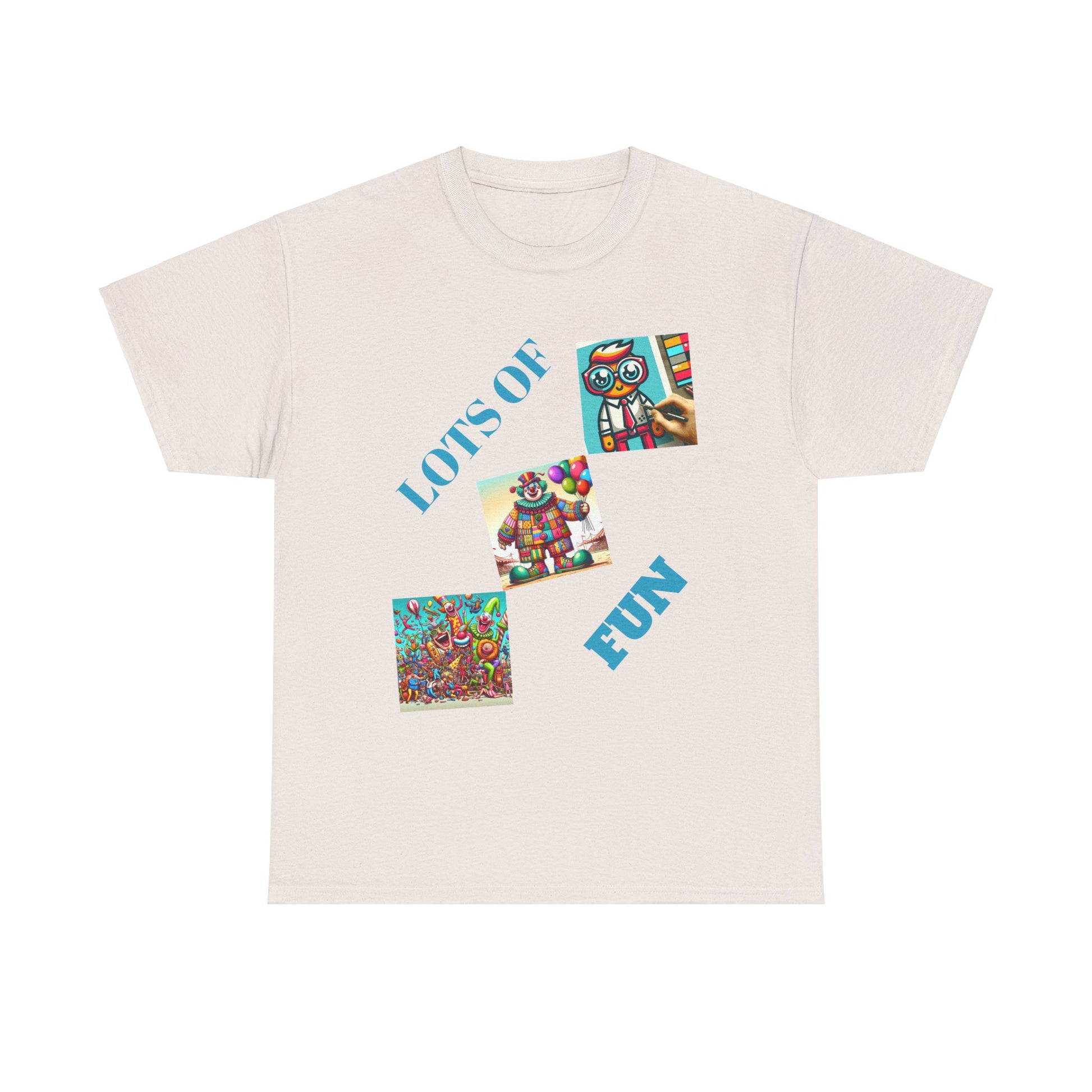 Lots of Fun Unisex  Heavy US Cotton T-Shirt - Zion Legend Fashions