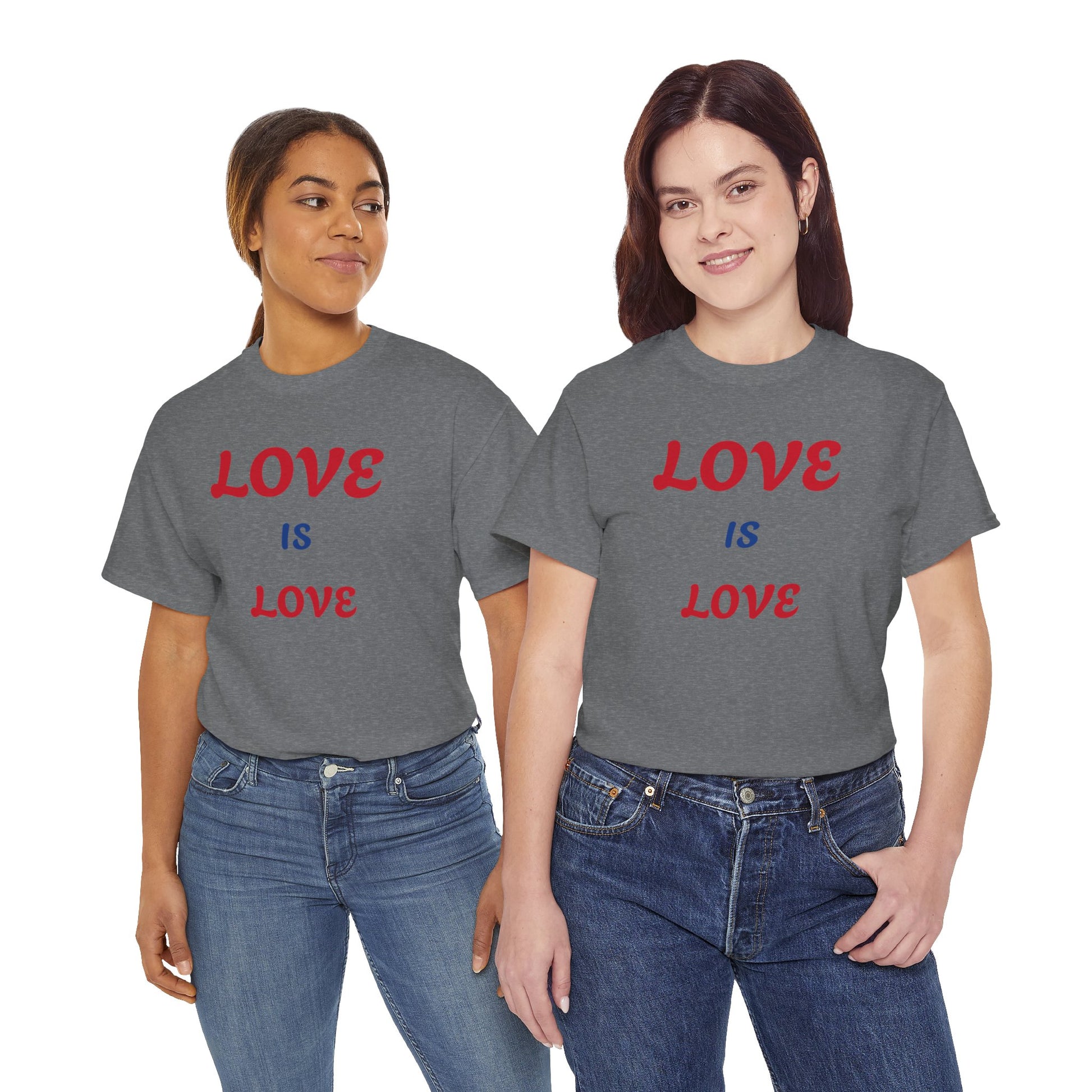Love is Love  Heavy Cotton Tee - Zion Legend Fashions
