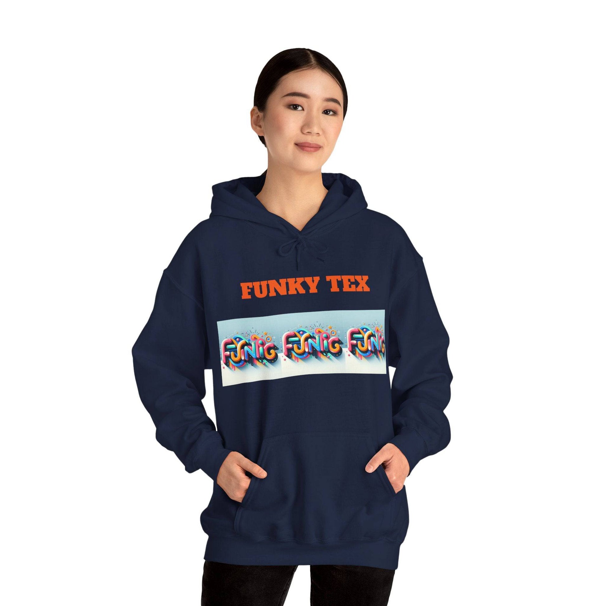 Funky Tex Unisex Heavy Blend™ Hooded Sweatshirt - Zion Legend Fashions