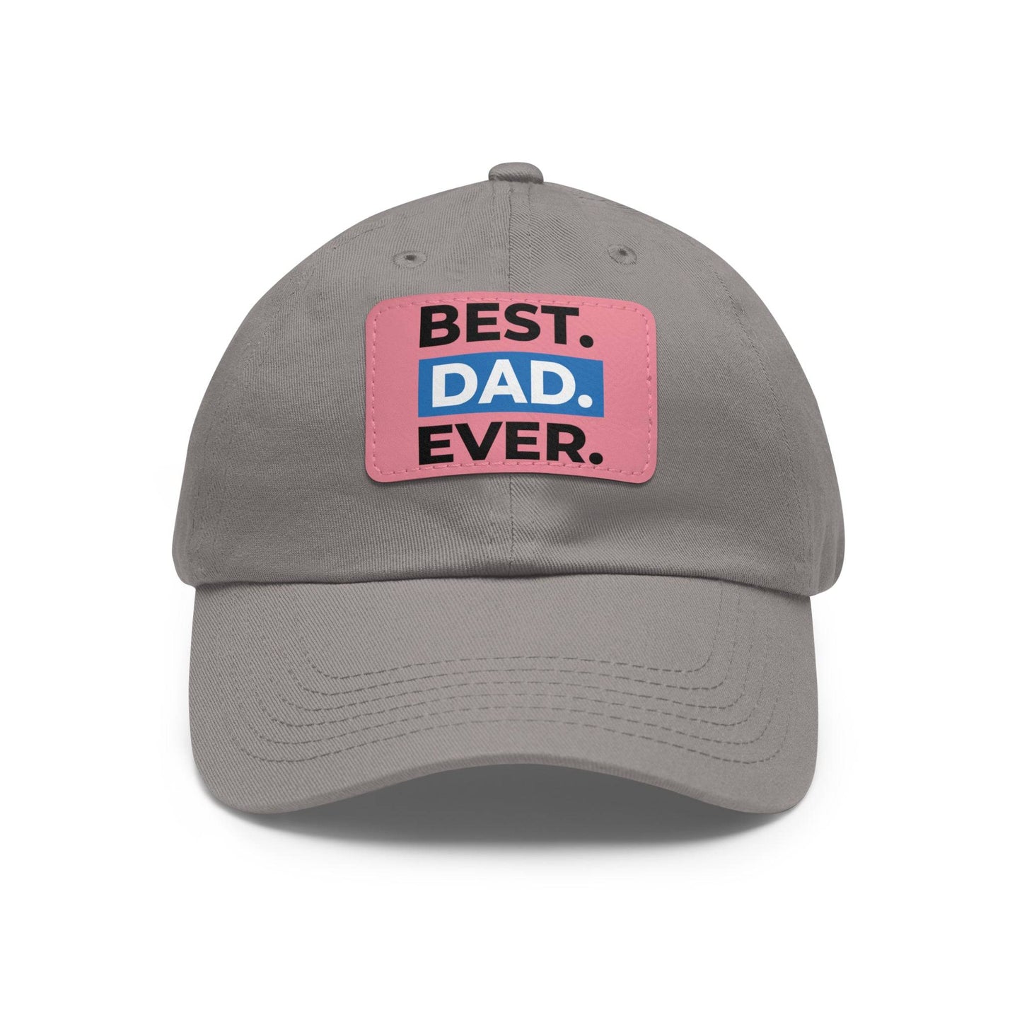 Dad Hat with Leather Patch (Rectangle)  -  Available USA Only - Zion Legend Fashions