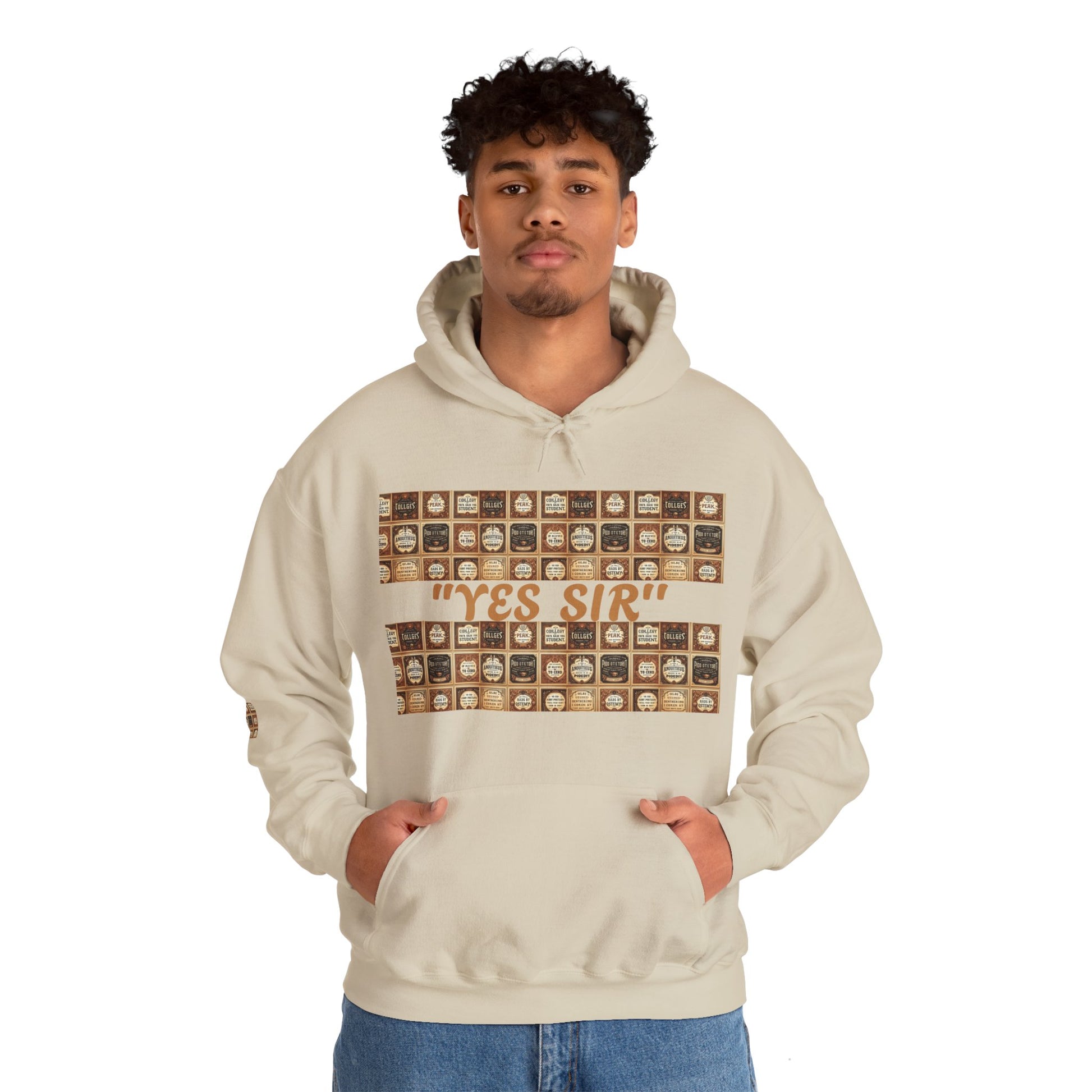 Yes Sir Unisex Heavy Blend™ Hooded Sweatshirt - Zion Legend Fashions