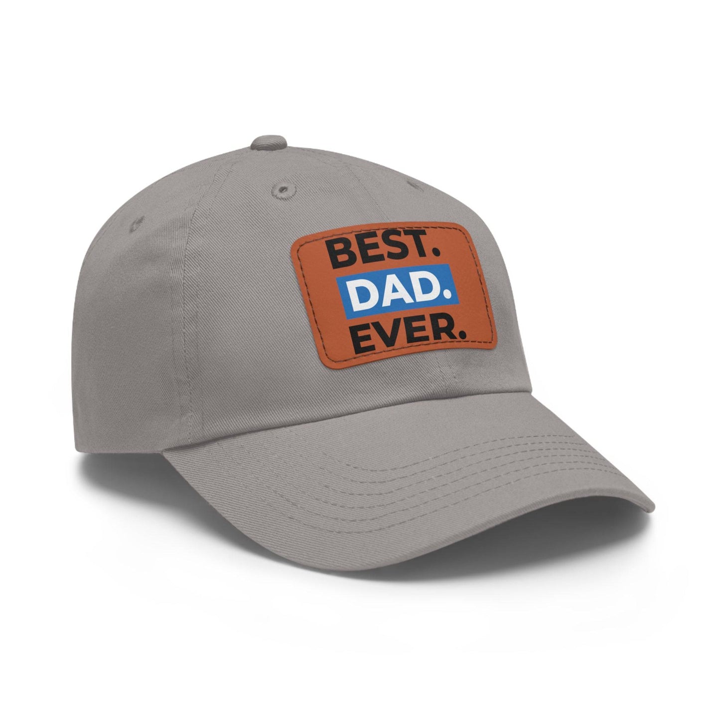 Dad Hat with Leather Patch (Rectangle)  -  Available USA Only - Zion Legend Fashions
