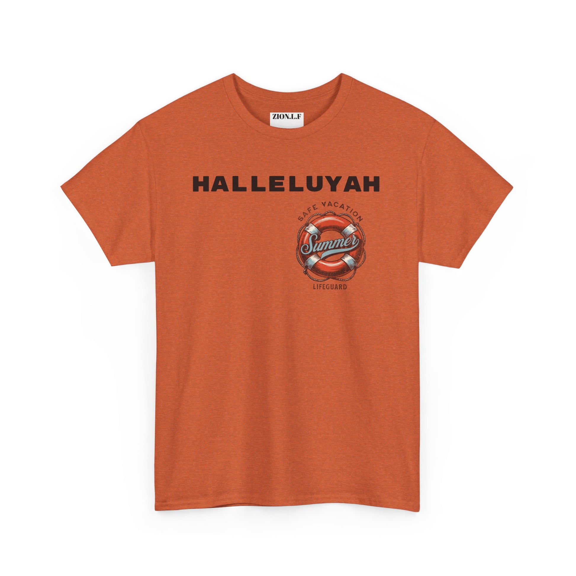 Halleluyah Safe Vacation  Unisex Heavy Cotton Tee Shirt - Zion Legend Fashions