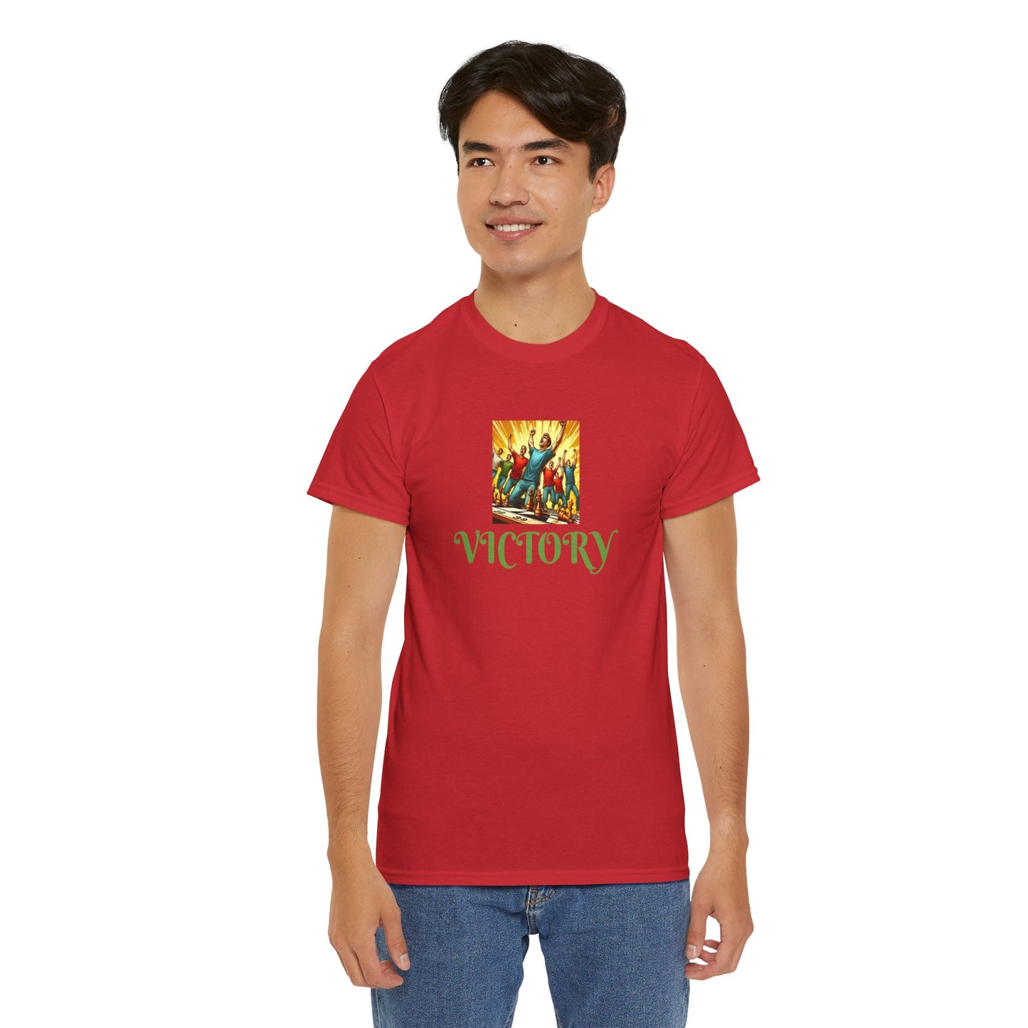 Victory Unisex Heavy Cotton Tee - Zion Legend Fashions