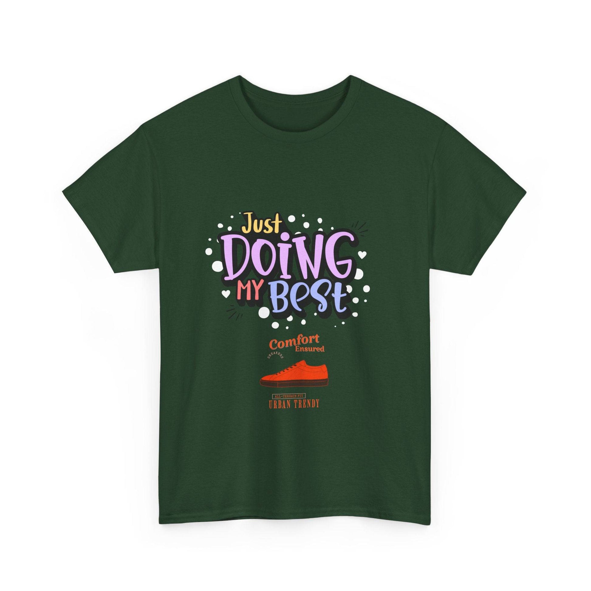 Just doing my best T-shirts Unisex Heavy Cotton Tee - Zion Legend Fashions