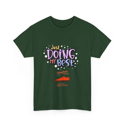 Just doing my best T-shirts Unisex Heavy Cotton Tee - Zion Legend Fashions