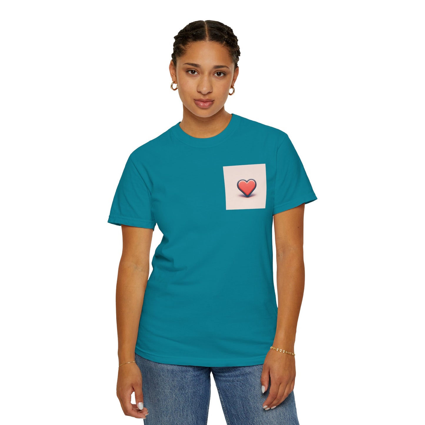 Small Love Unisex Garment-Dyed T-shirt - Zion Legend Fashions