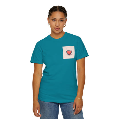 Small Love Unisex Garment-Dyed T-shirt - Zion Legend Fashions