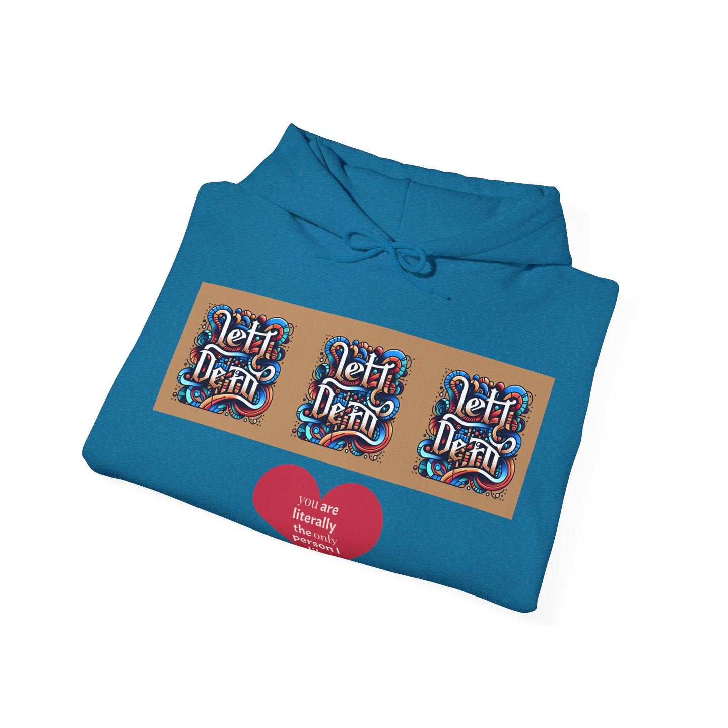 Funky Lett Unisex Heavy Blend™ Hooded Sweatshirt - Zion Legend Fashions