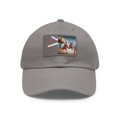 Dream Dad Hat with Leather Patch (Rectangle)  -  Available USA Only - Zion Legend Fashions