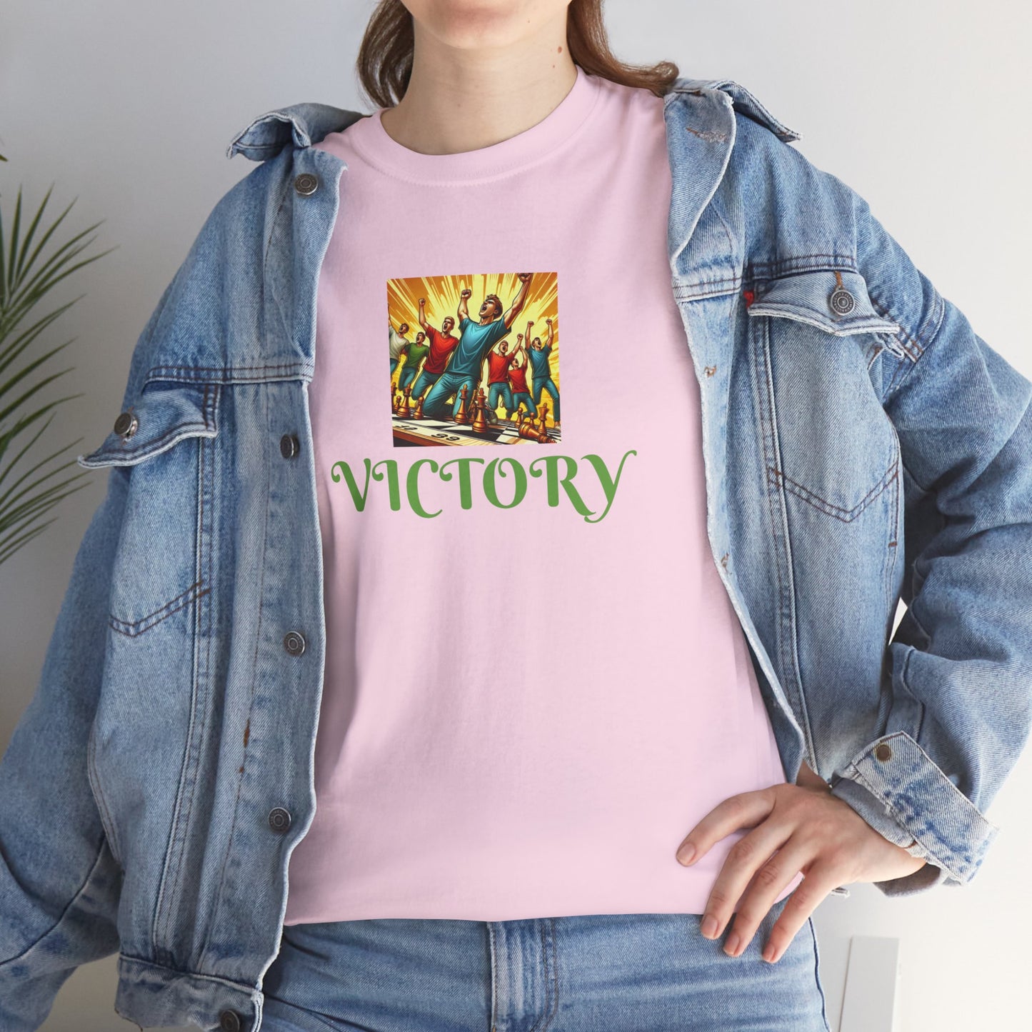 Victory Unisex Heavy Cotton Tee - Zion Legend Fashions
