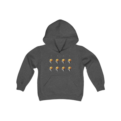 Mask Youth Heavy Blend Hooded Sweatshirt - Zion Legend Fashions