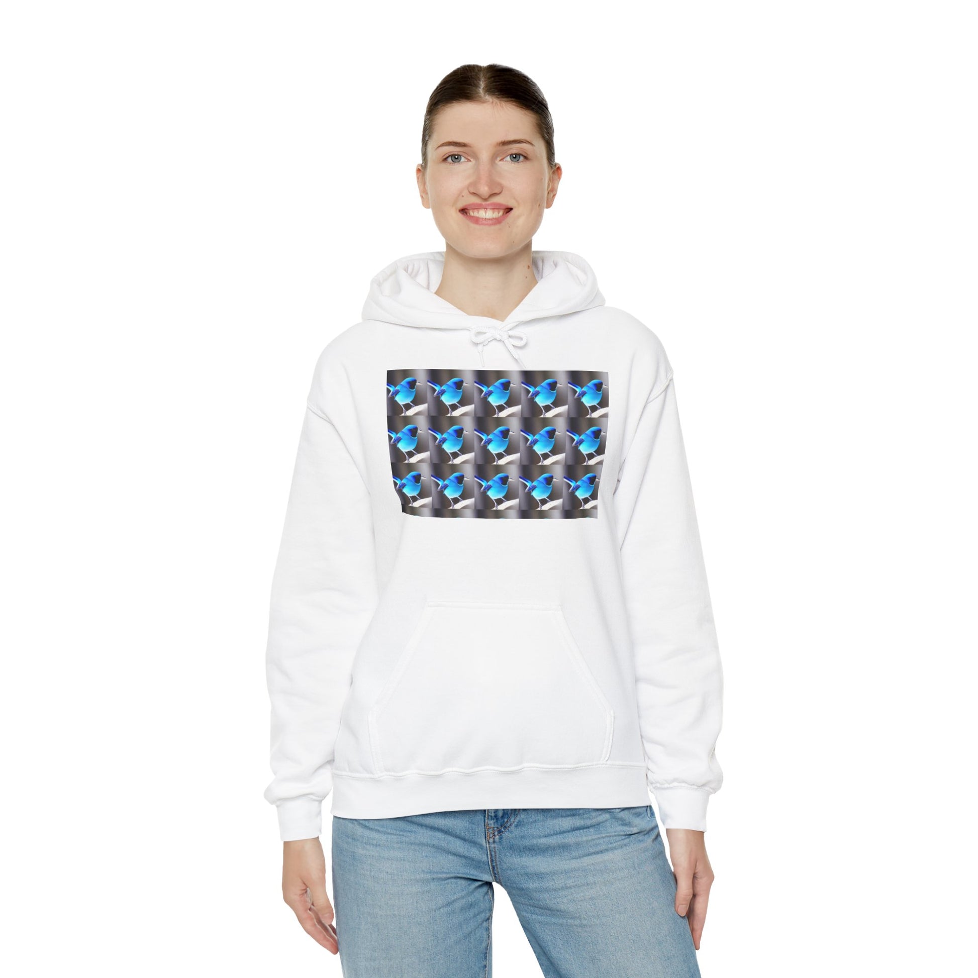 Blue Bird Unisex Heavy Blend™ Hooded Sweatshirt - Zion Legend Fashions