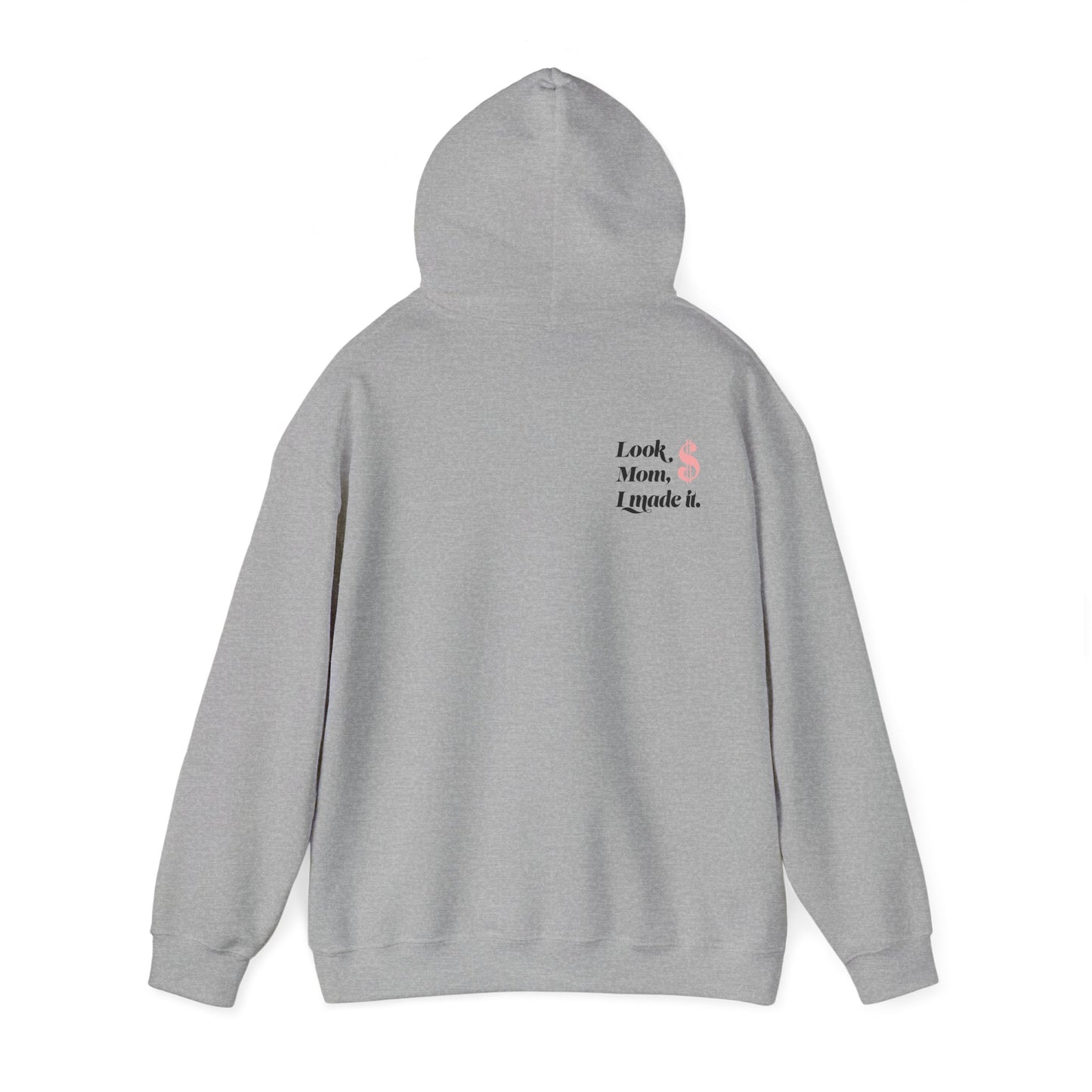 Look Mum  Unisex Heavy Blend™ Hooded Sweatshirt - Zion Legend Fashions