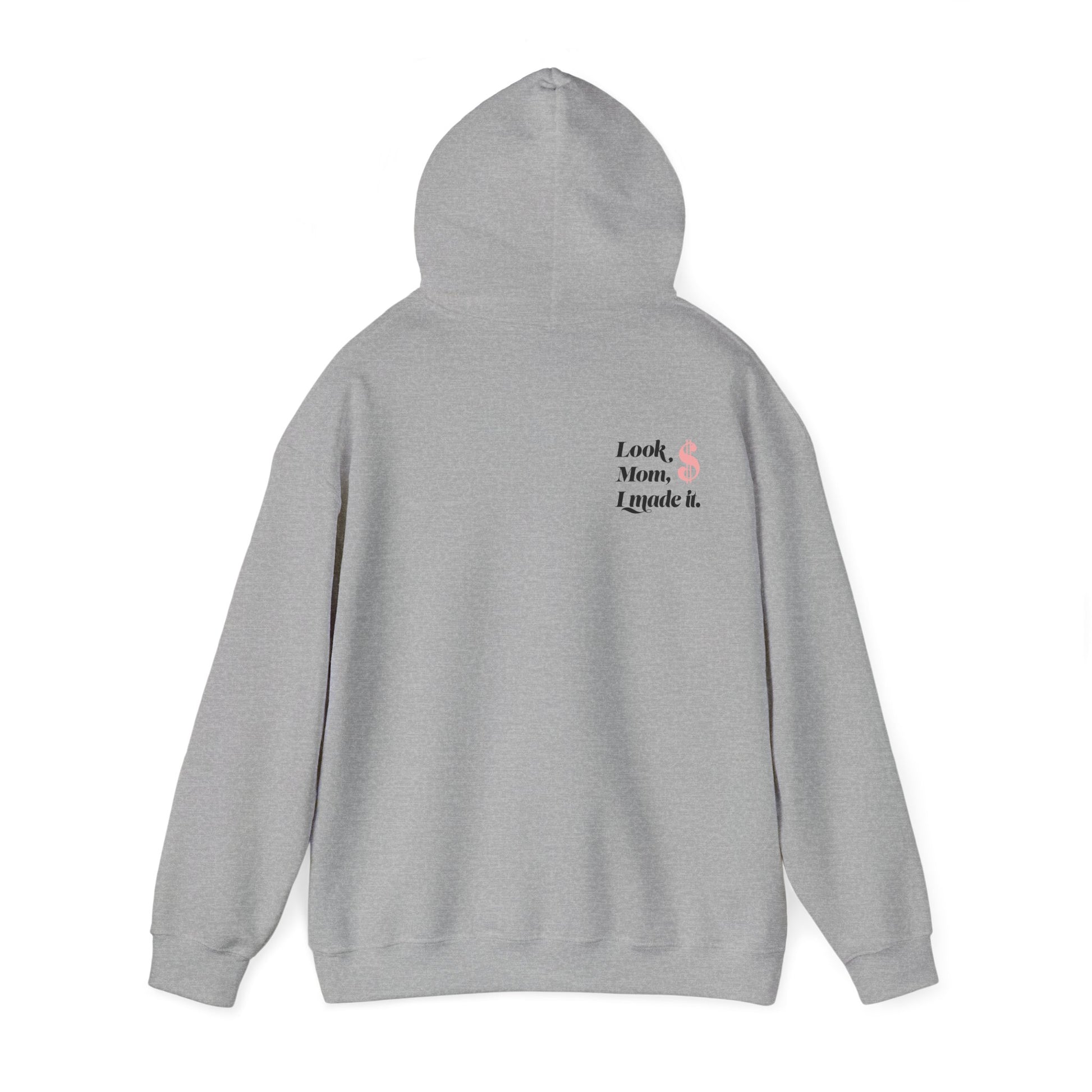 Look Mum  Unisex Heavy Blend™ Hooded Sweatshirt - Zion Legend Fashions