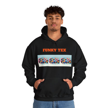 Funky Tex Unisex Heavy Blend™ Hooded Sweatshirt - Zion Legend Fashions