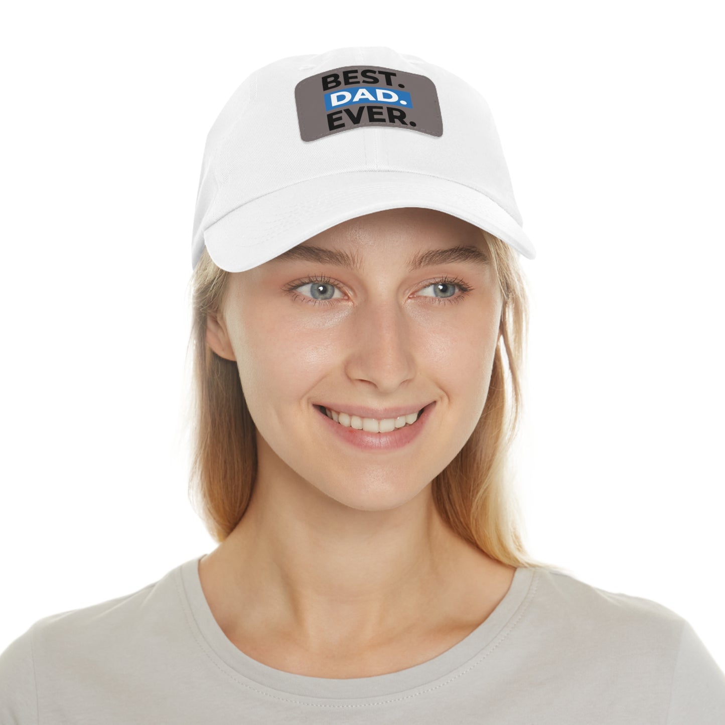 Dad Hat with Leather Patch (Rectangle)  -  Available USA Only - Zion Legend Fashions
