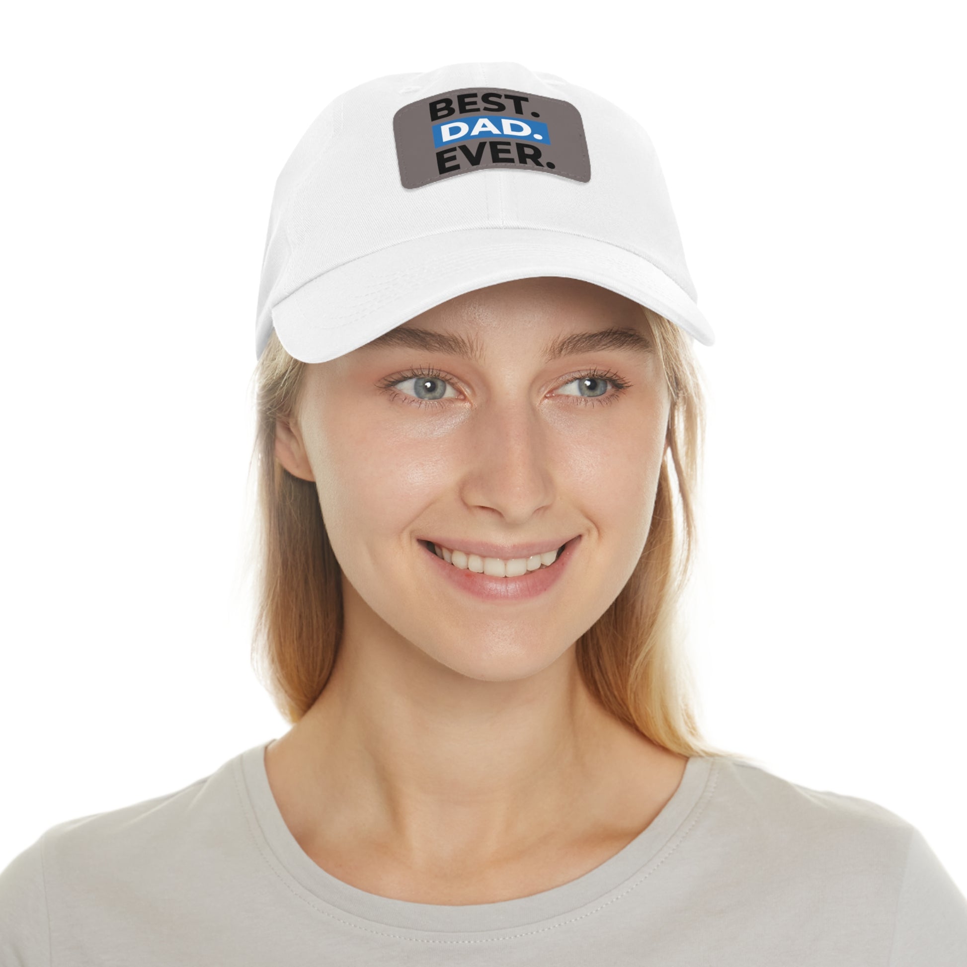 Dad Hat with Leather Patch (Rectangle)  -  Available USA Only - Zion Legend Fashions