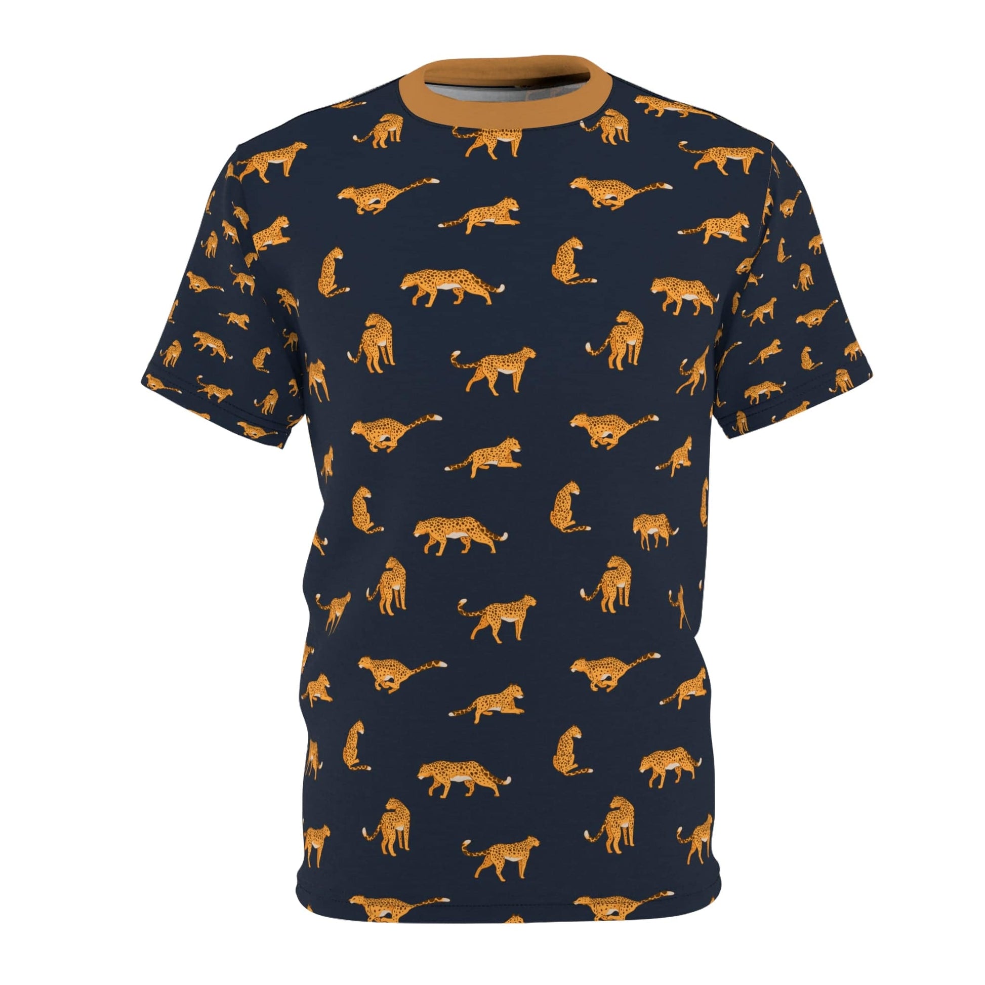 Leopard Unisex Cut & Sew Tee  -  Shipped from United States - Zion Legend Fashions