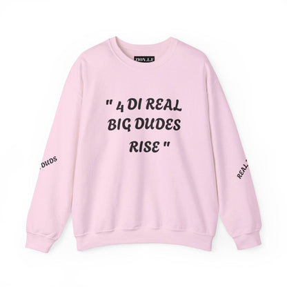 4 DI Real Big Dudes Rise Unisex Heavy Blend™ Crewneck Sweatshirt - Zion Legend Fashions