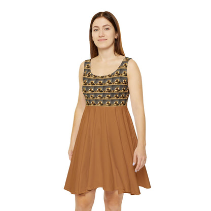 Ring Women's Skater Dress  -  Available in USA Only - Zion Legend Fashions