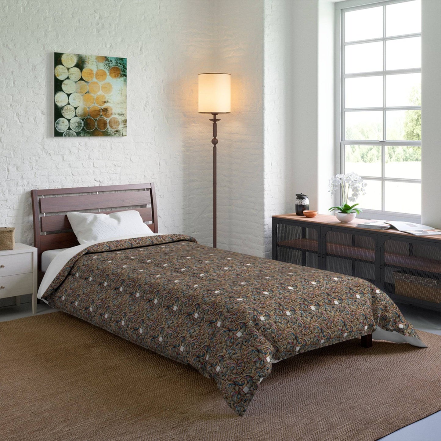 Multi colour Comforter 4 Sizes  - Only available in USA - Zion Legend Fashions