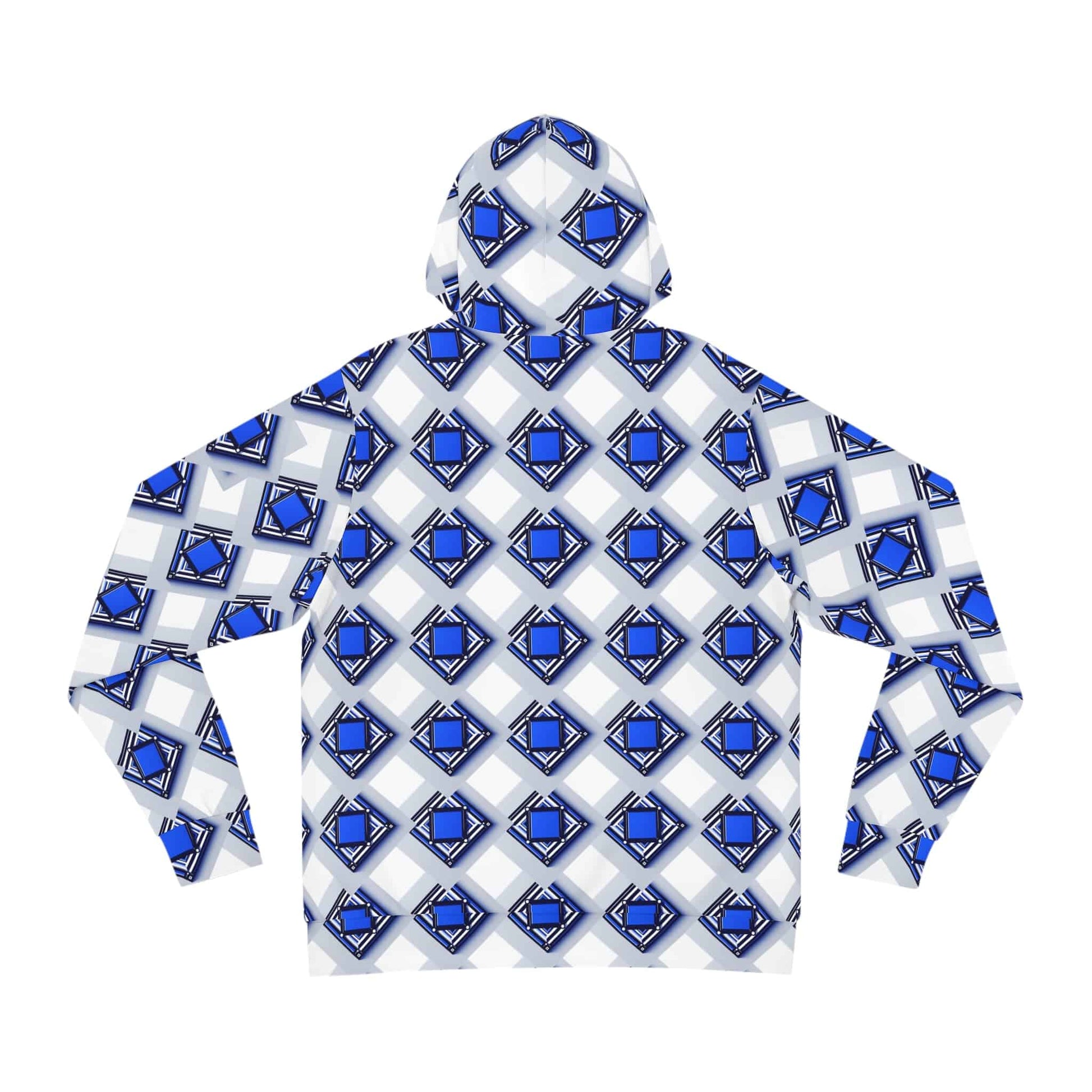 ZLF Blue Square Adult's Fashion Hoodie - Zion Legend Fashions
