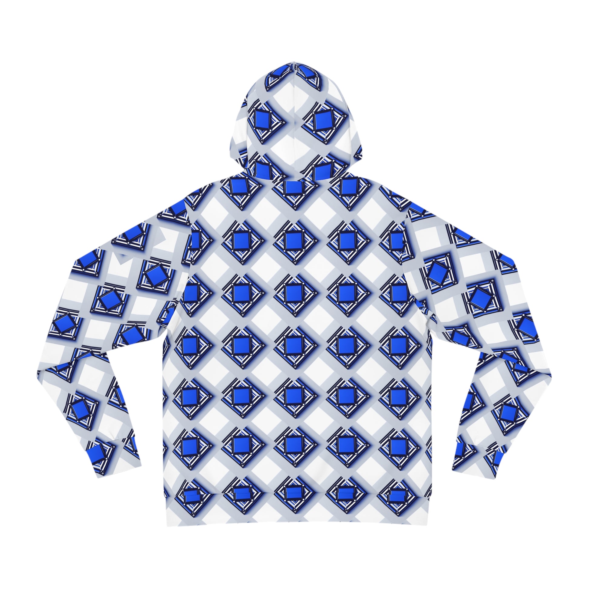 ZLF Blue Square Adult's Fashion Hoodie - Zion Legend Fashions