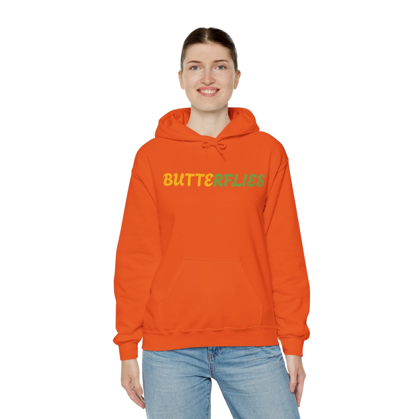 Butterflies Unisex Heavy Blend™ Hooded Sweatshirt - Zion Legend Fashions
