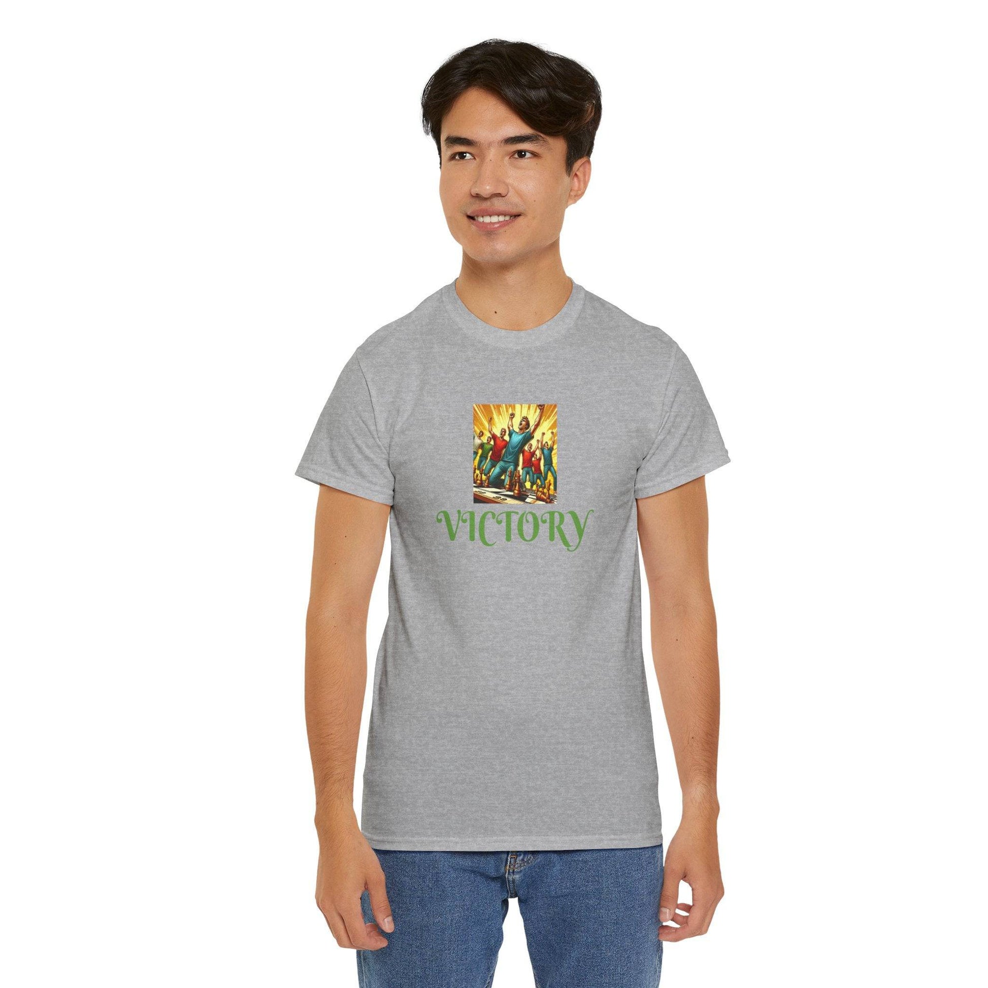 Victory Unisex Heavy Cotton Tee - Zion Legend Fashions
