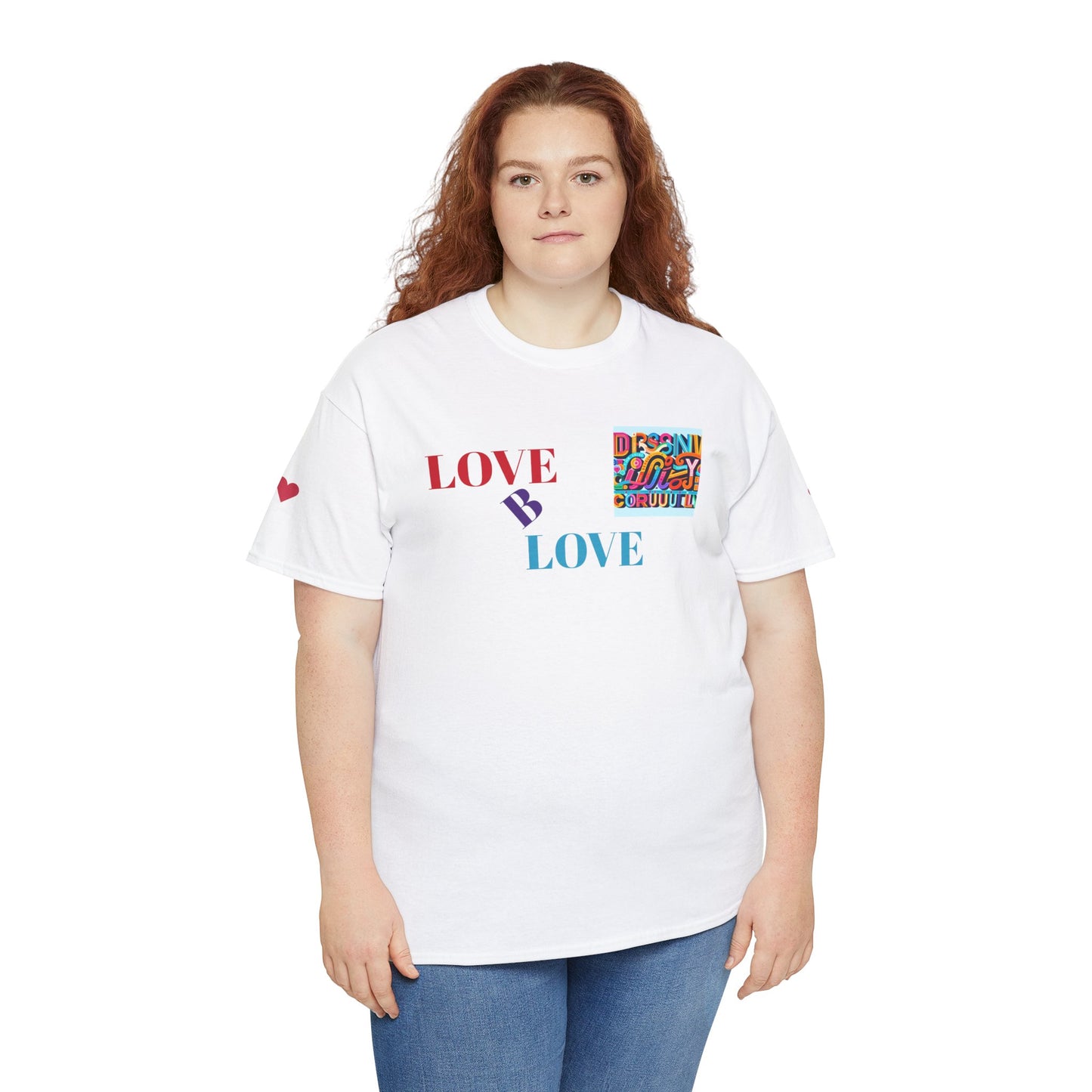Love B Love  Unisex Heavy Cotton Tee Shirts For a Sunny colourful summer  . - Zion Legend Fashions