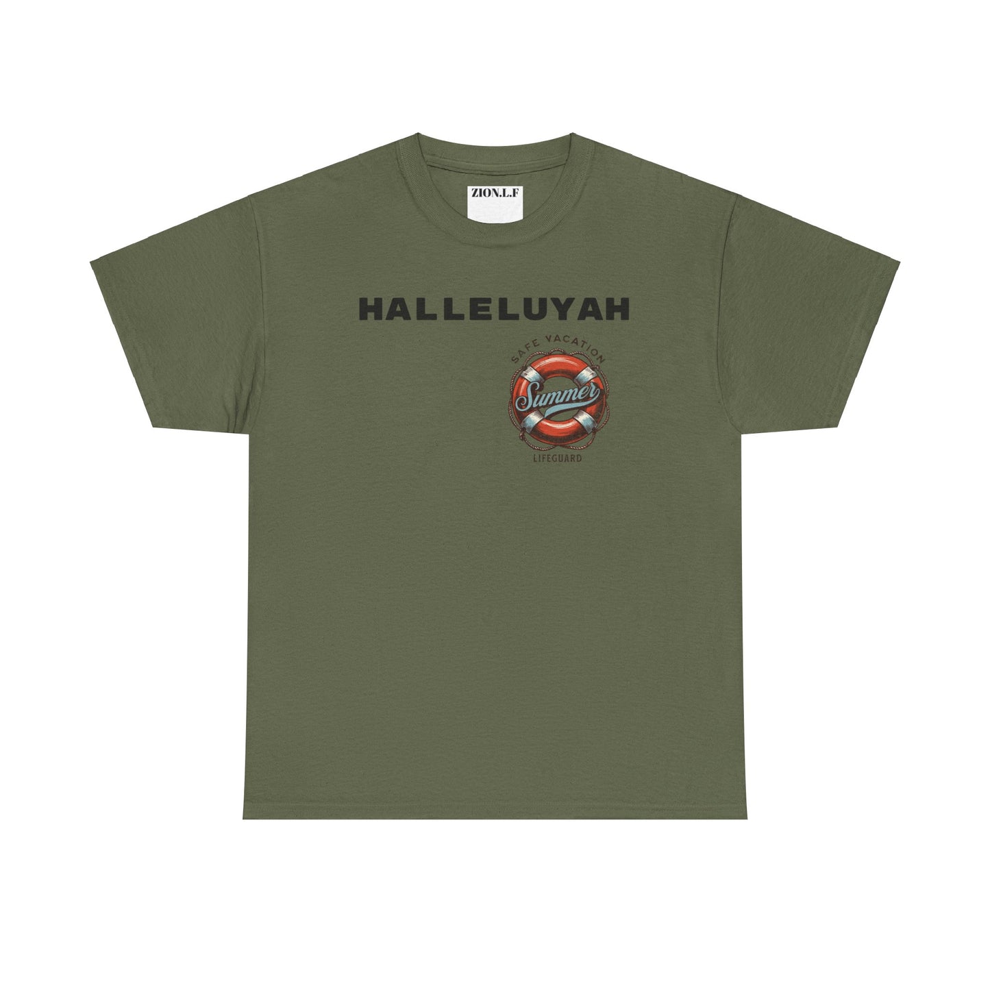 Halleluyah Safe Vacation  Unisex Heavy Cotton Tee Shirt - Zion Legend Fashions