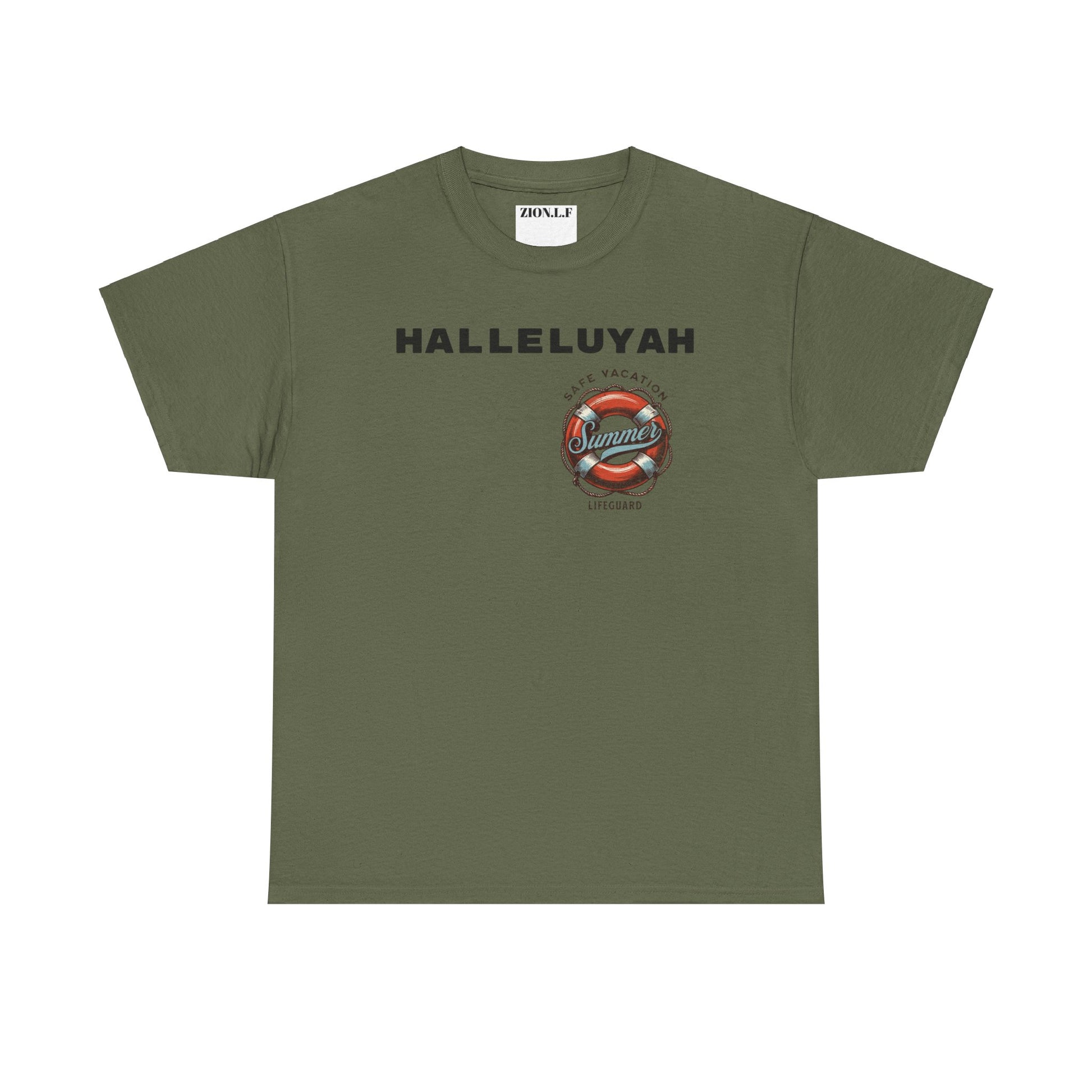 Halleluyah Safe Vacation  Unisex Heavy Cotton Tee Shirt - Zion Legend Fashions