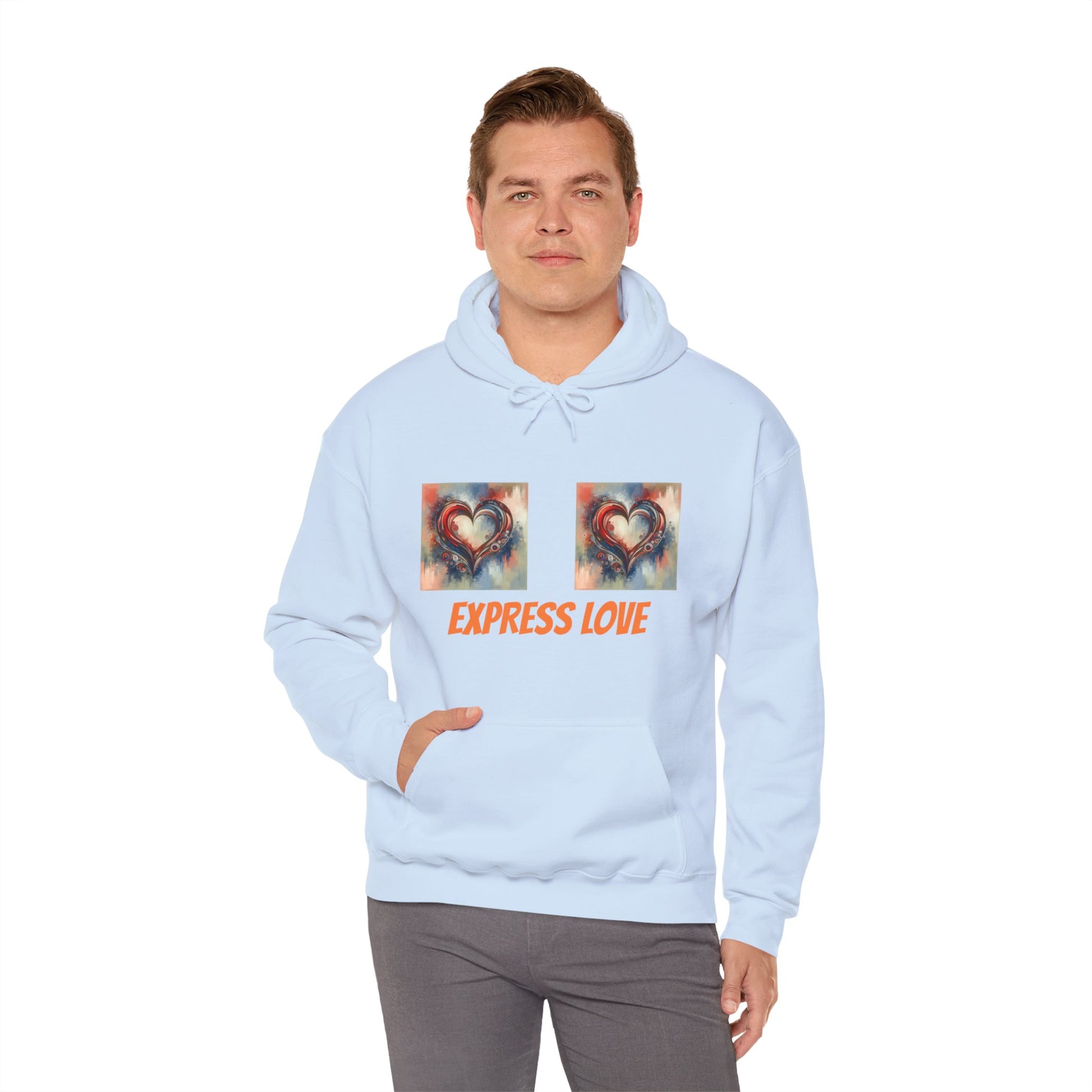 Love Unisex Heavy Blend™ Hooded Sweatshirt - Zion Legend Fashions