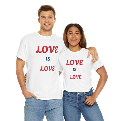 Love is Love  Heavy Cotton Tee - Zion Legend Fashions