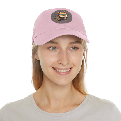 Tricky Mouse Dad Hat with Leather Patch (Round)  -  Available USA Only - Zion Legend Fashions