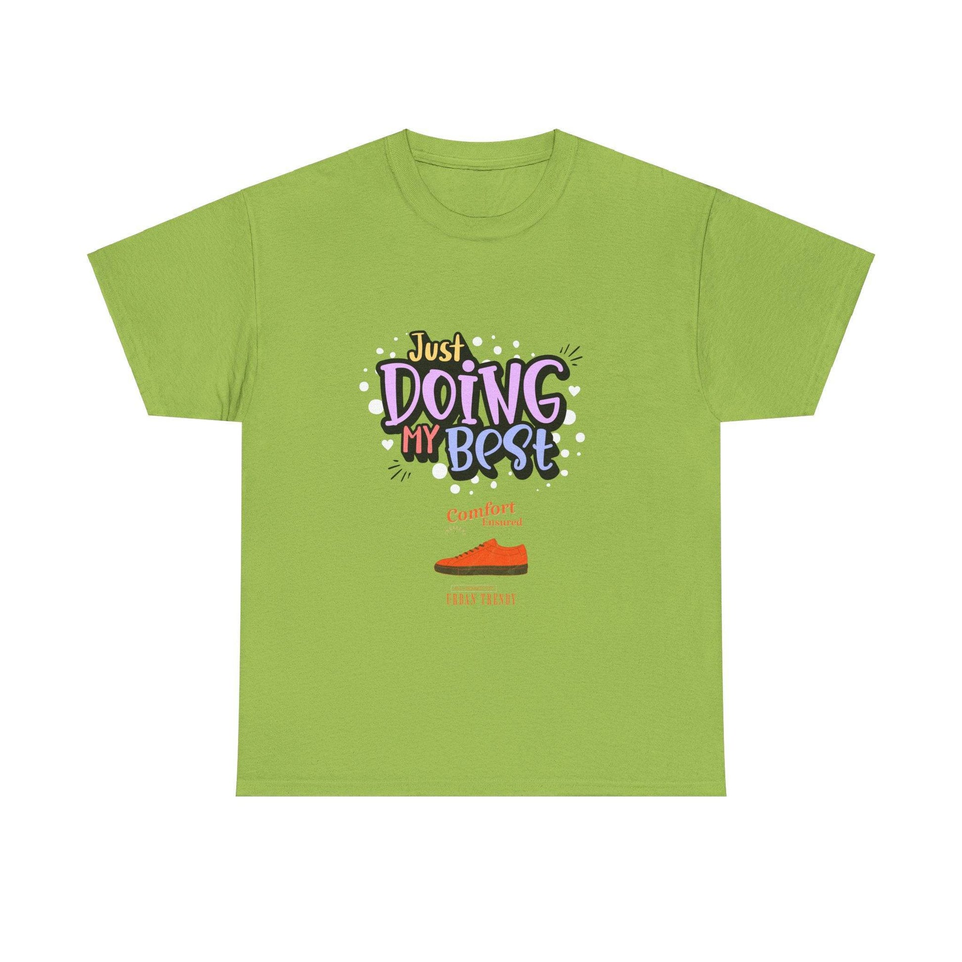 Just doing my best T-shirts Unisex Heavy Cotton Tee - Zion Legend Fashions