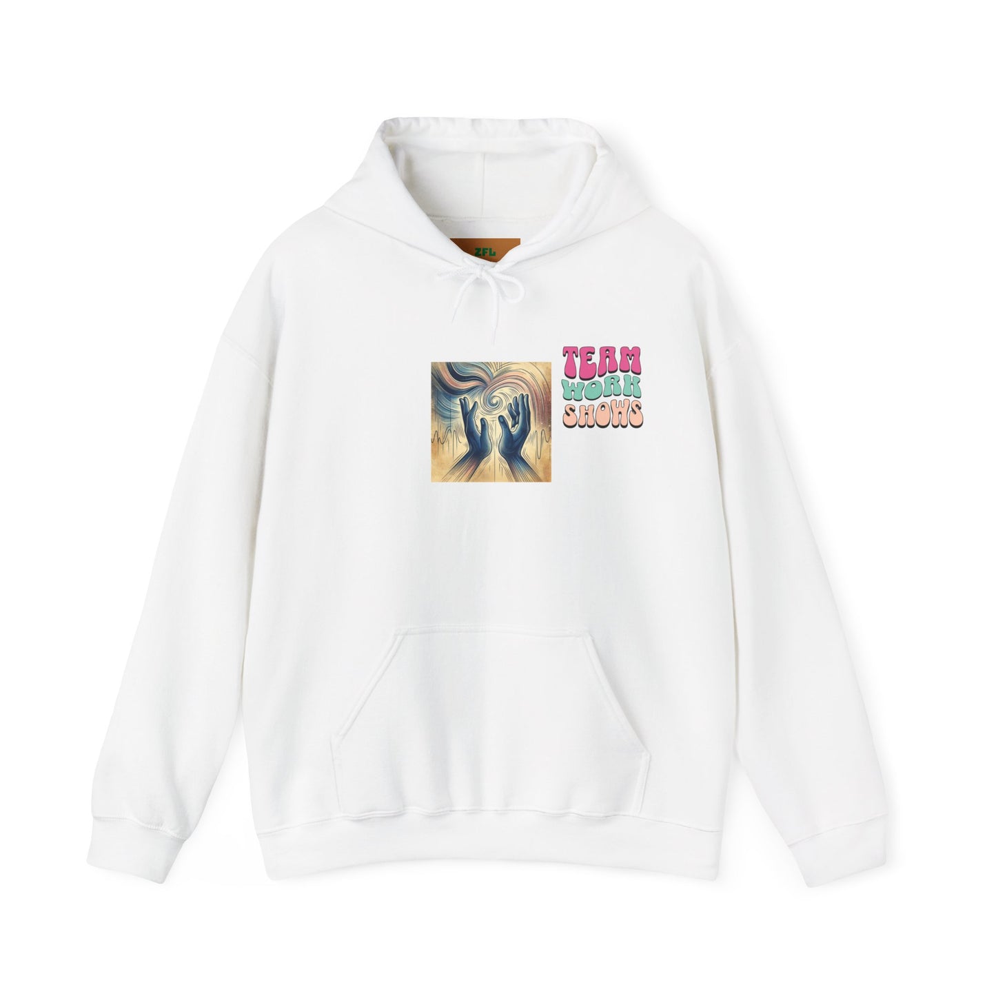 Team Work Unisex Heavy Blend™ Hooded Sweatshirt - Zion Legend Fashions