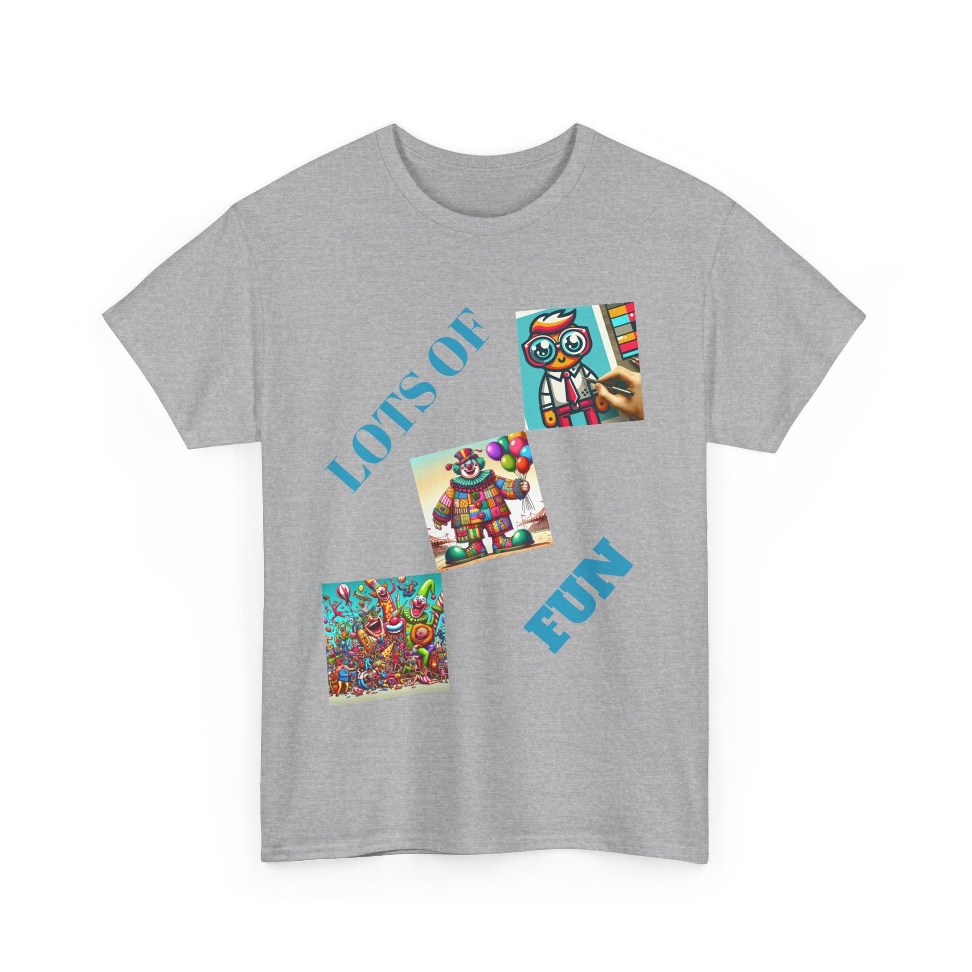 Lots of Fun Unisex  Heavy US Cotton T-Shirt - Zion Legend Fashions