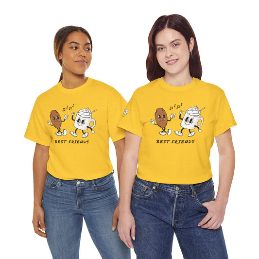 Best Friends Unisex Heavy Cotton Tee - Zion Legend Fashions
