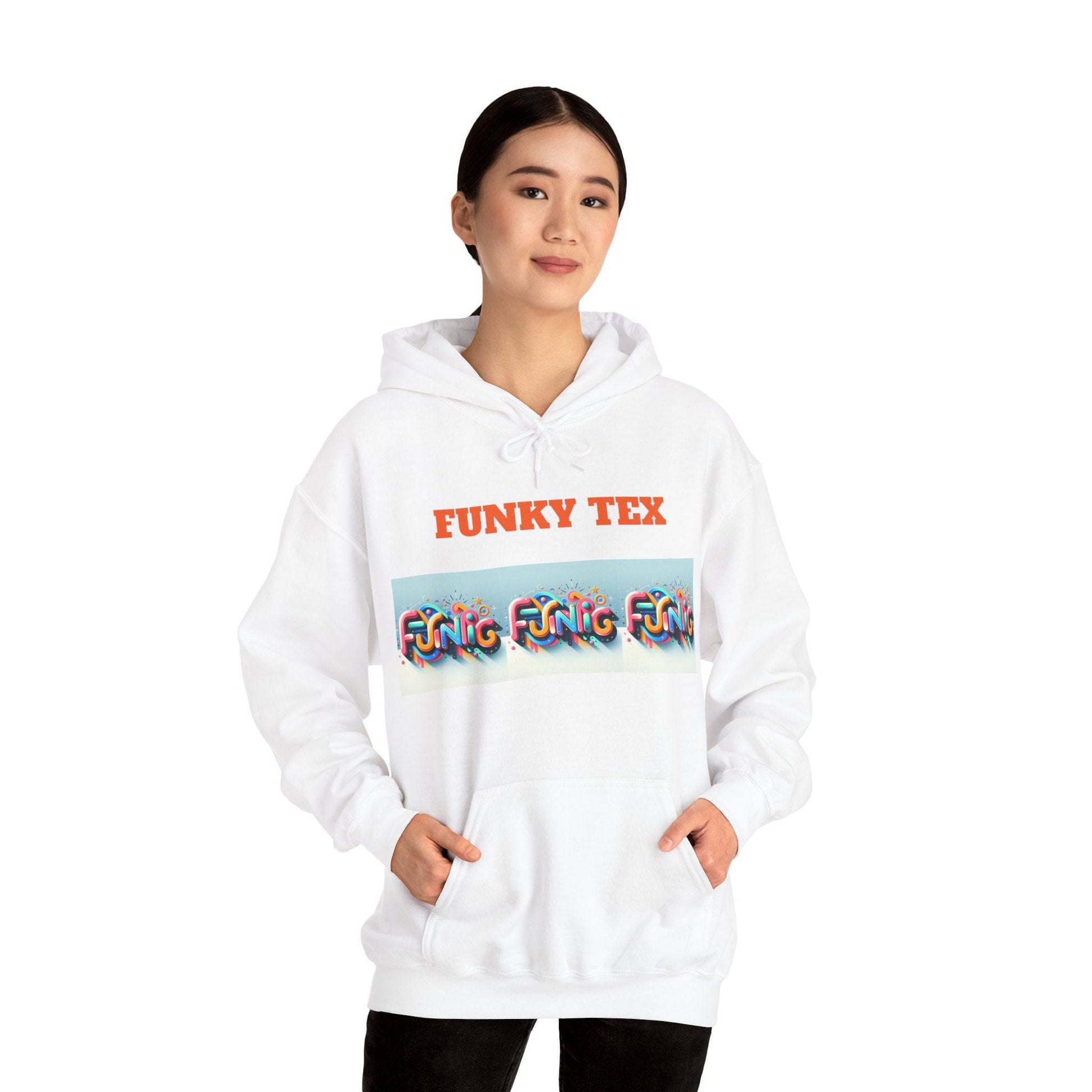 Funky Tex Unisex Heavy Blend™ Hooded Sweatshirt - Zion Legend Fashions