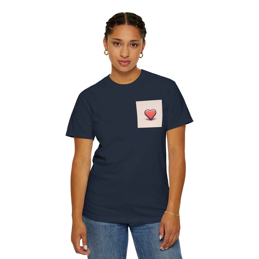 Small Love Unisex Garment-Dyed T-shirt - Zion Legend Fashions